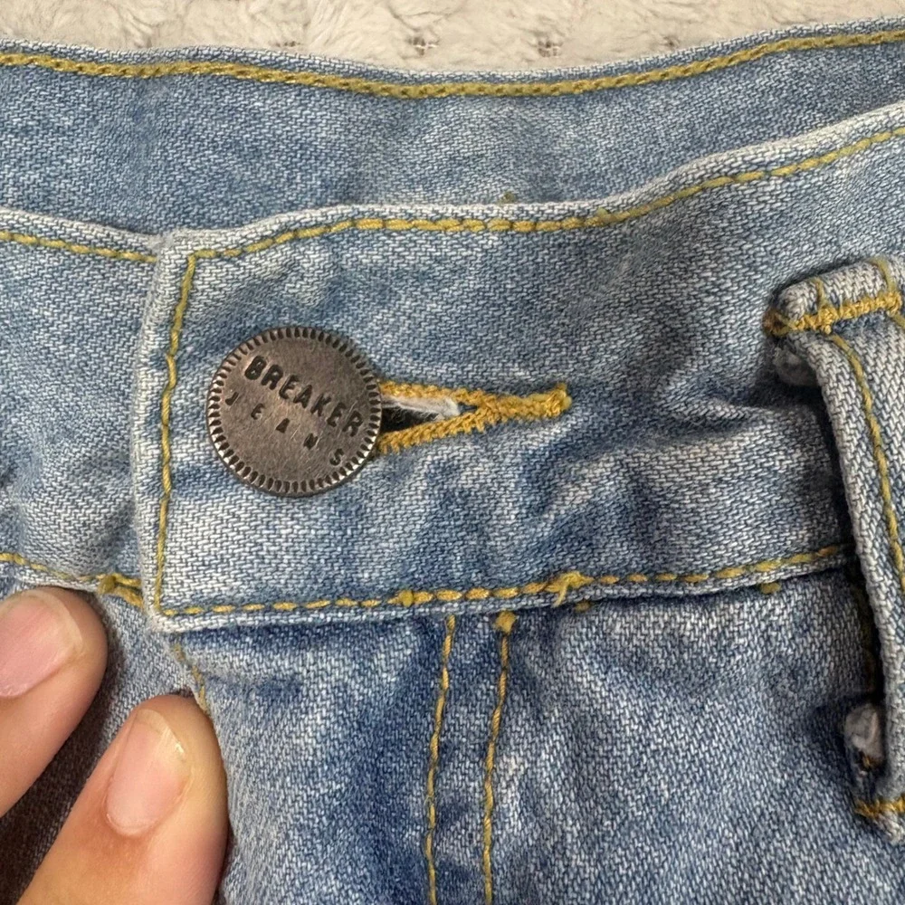 Vintage Breaker jeans shorts size large women's made in the USA 100% cotton